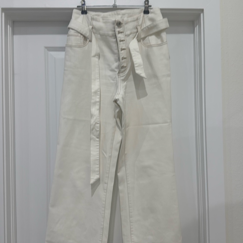 White jeans